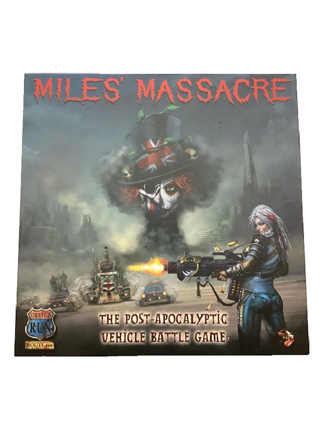 Devil’s Run Miles Massacre Route 666 Board Game