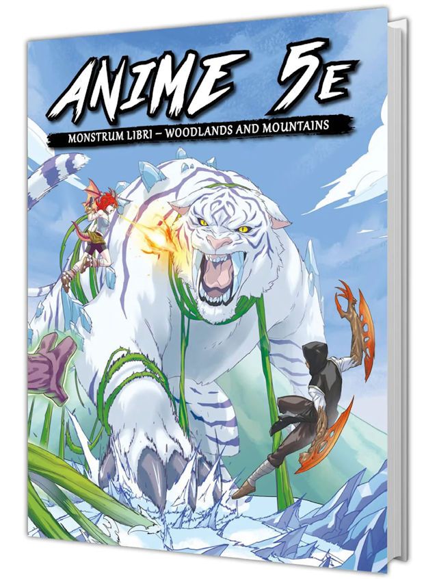 Anime 5e Fifth Edition Fantasy Monstrum Libri Vol.1 Woodlands And Mountains