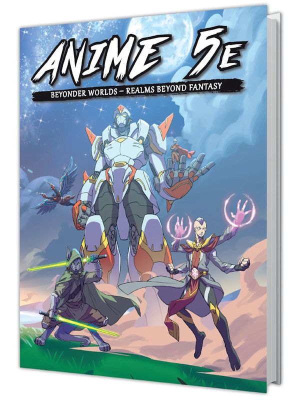 Anime 5e Fifth Edition Fantasy Beyonder Worlds - Realms Beyond Fantasy