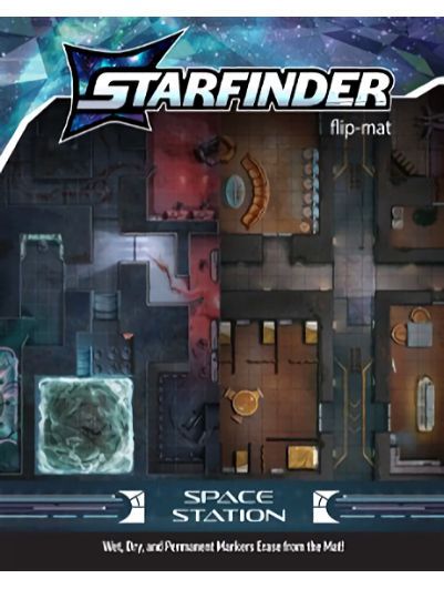 Starfinder RPG Flip-Mat Space Station