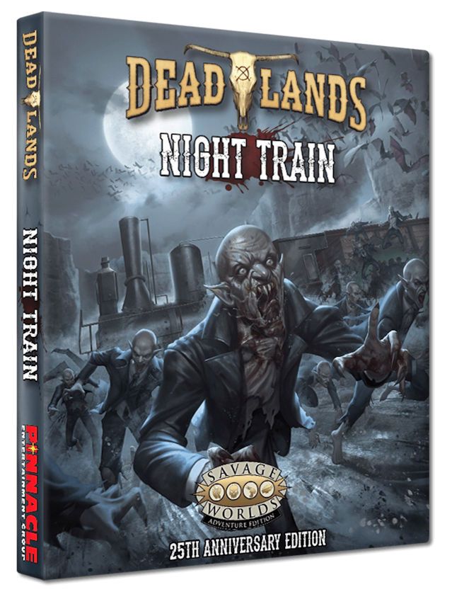 Savage Worlds Deadlands The Weird West Night Train 25th Anniversary Boxed Set