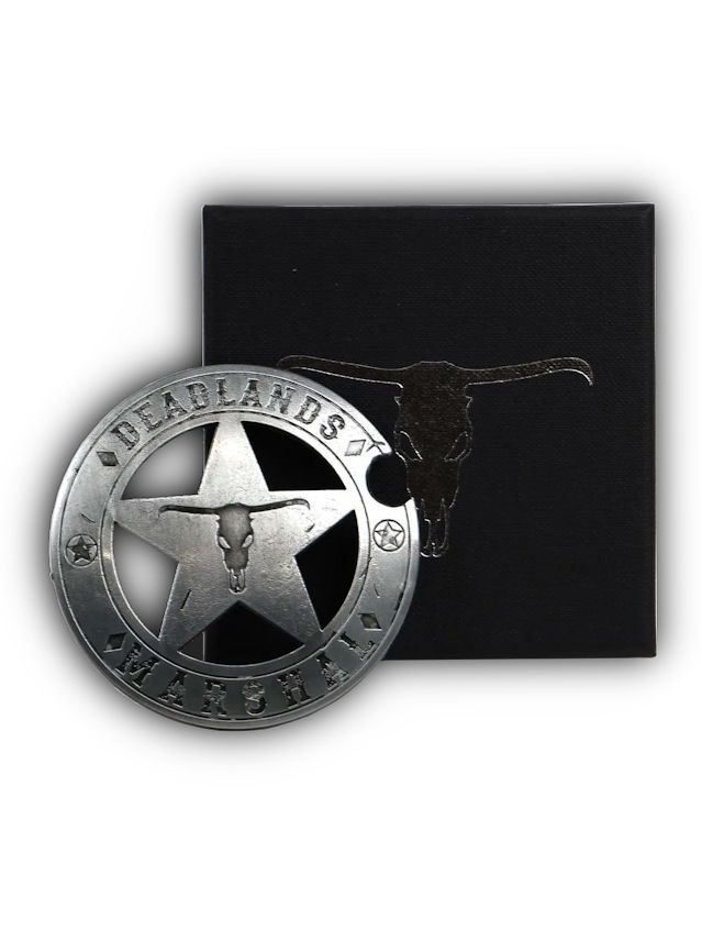 Savage Worlds Deadlands The Weird West Deadlands Marshal’s Badge