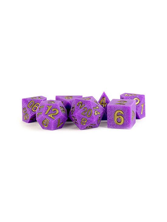 16mm Sharp Edge Silicone Rubber Poly Dice Set Regal Ricochet
