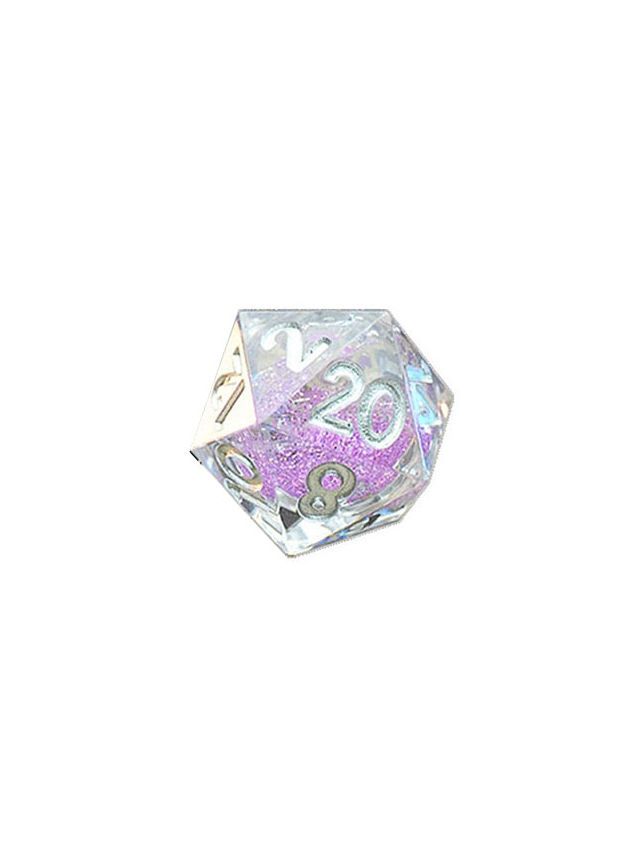 Individual D20 Elixir Liquid Core Dice Sorcerous Swirl