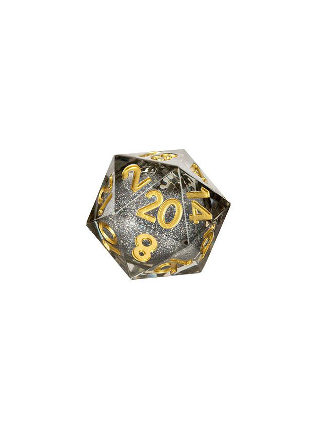 Individual D20 Elixir Liquid Core Dice Vanishing Oil