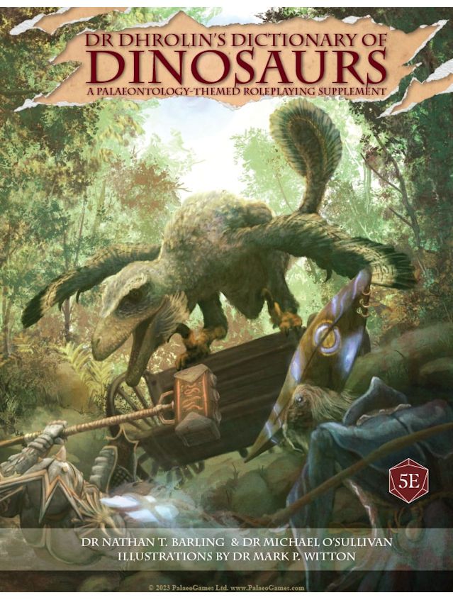 Dr Dhrolin's Dictionary Of Dinosaurs 5E