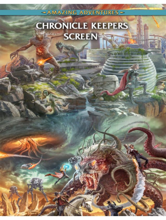 Amazing Adventures 2E Chronicle Keepers Screen