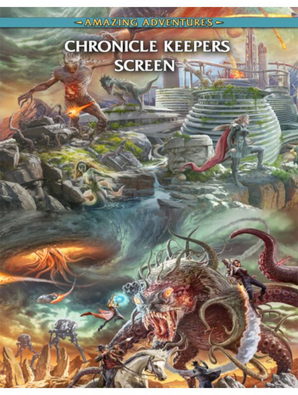 Amazing Adventures 2E Chronicle Keepers Screen