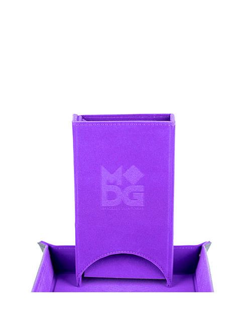 Fold Up Dice Tower Purple