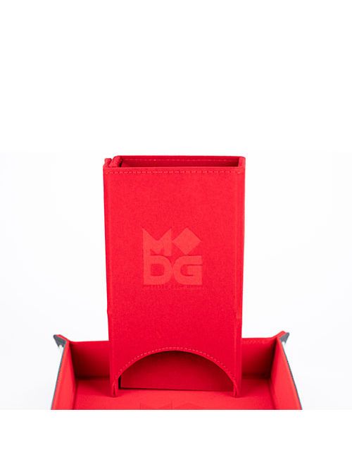 Fold Up Dice Tower Red