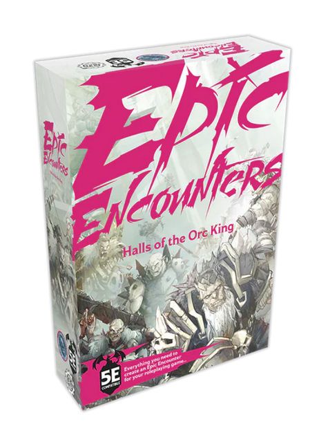 Epic Encounters Hall Of The Orc King 5E