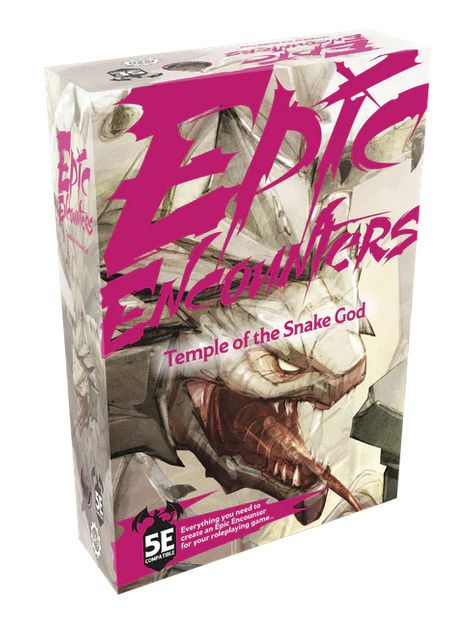 Epic Encounters Temple Of The Snake God 5E