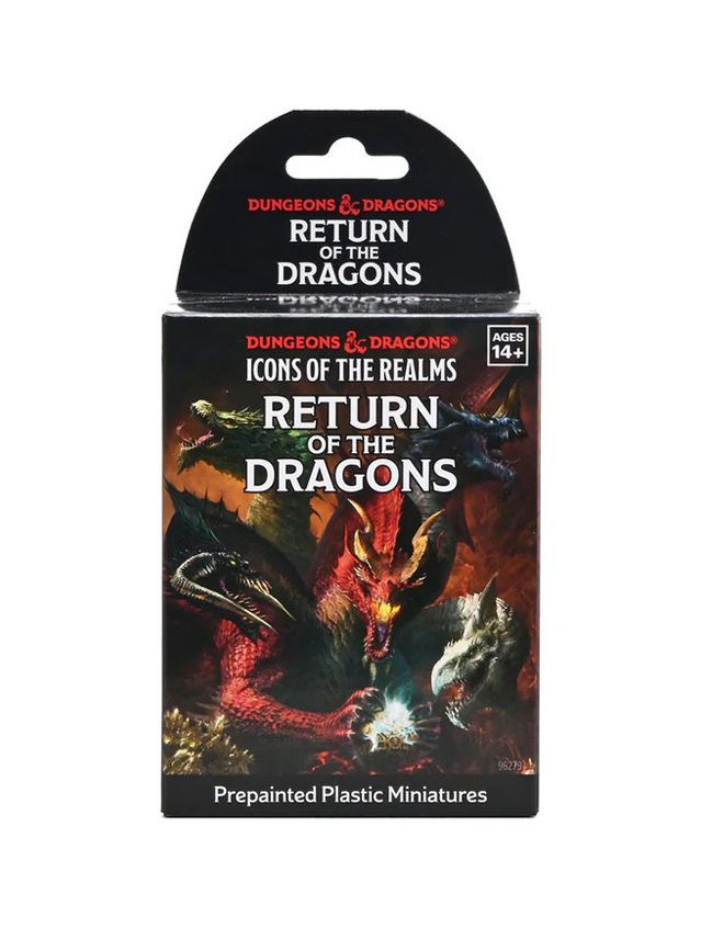 Dungeons & Dragons Icons Of The Realms Return Of The Dragons Booster Pack