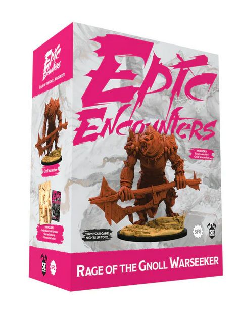 Epic Encounters Rage Of The Gnoll Warseeker  5E