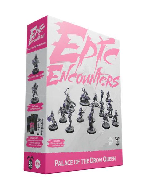 Epic Encounters Palace Of The Drow Queen 5E