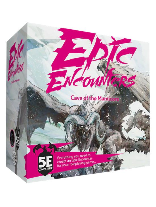 Epic Encounters Cave Of The Manticore  5E
