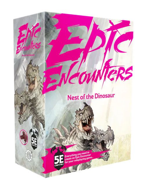 Epic Encounters Nest Of The Dinosaur  5E
