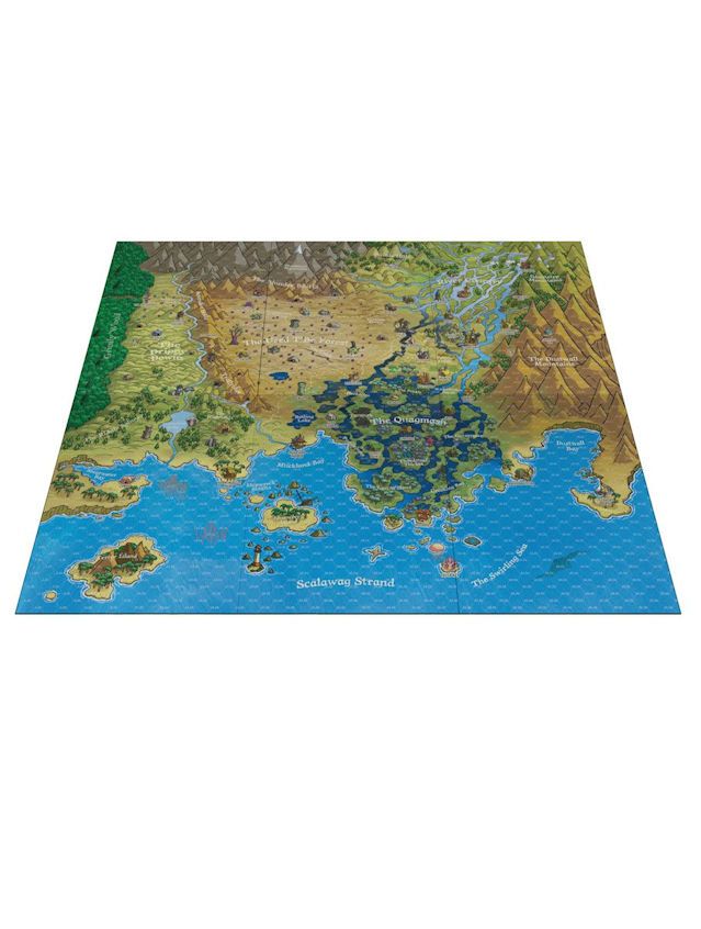 Land Of Eem The Mucklands Gameboard Map