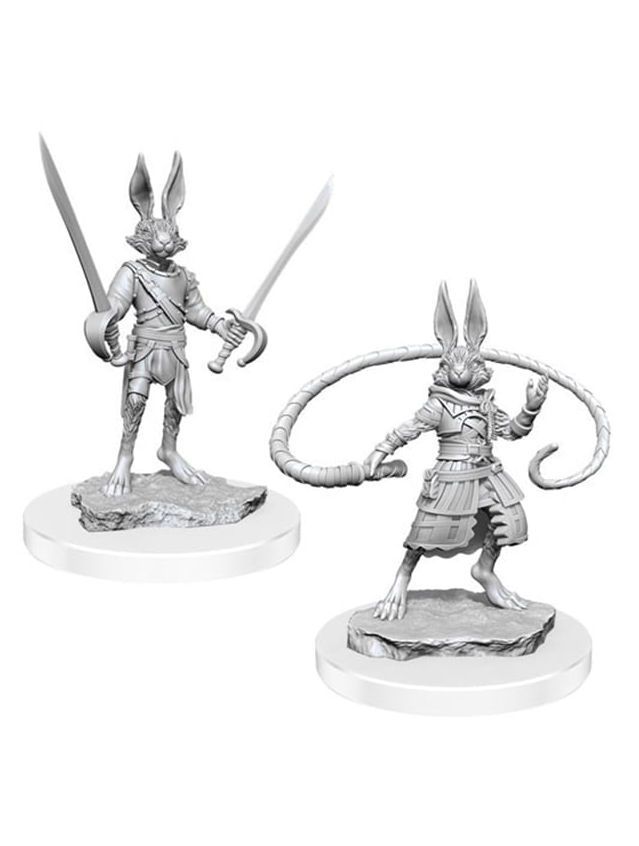 Dungeons & Dragons Nolzur's Marvelous Miniatures Harengon Rogues (Wave 17)