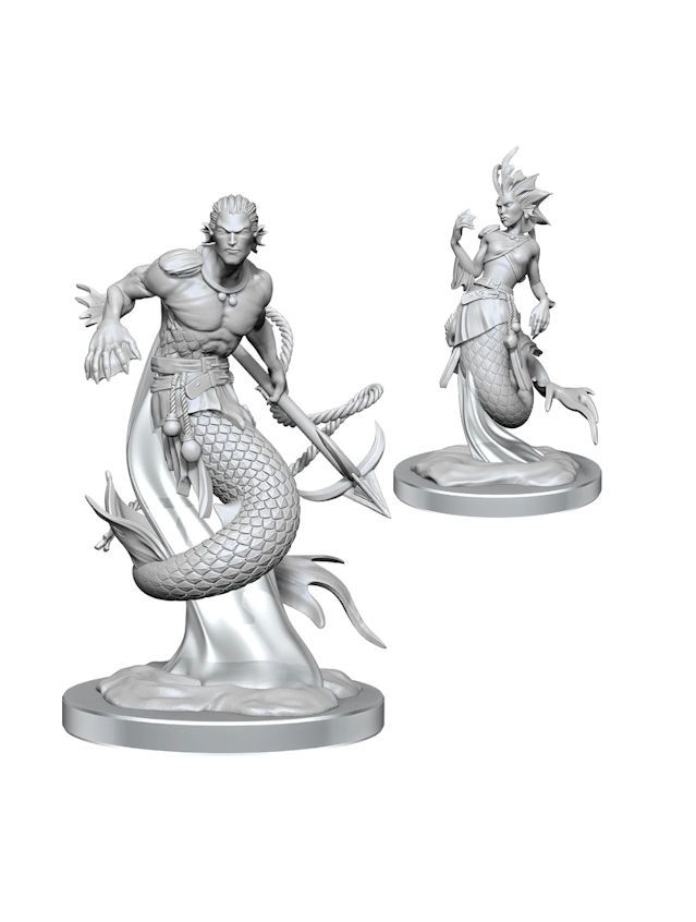 Dungeons & Dragons Nolzur's Marvelous Miniatures Merfolk (Wave 20)