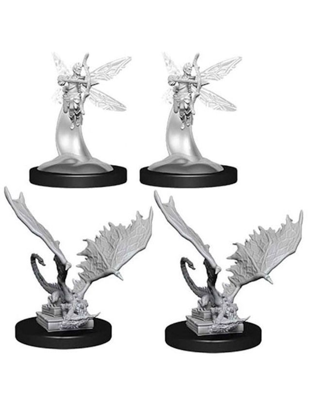 Dungeons & Dragons Nolzur's Marvelous Miniatures Sprite & Pseudodragon (Wave 9)