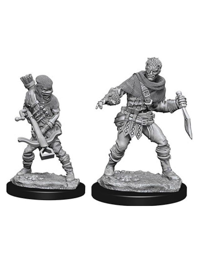 Wizkids Deep Cuts Unpainted Miniatures Bandits (Wave 4)
