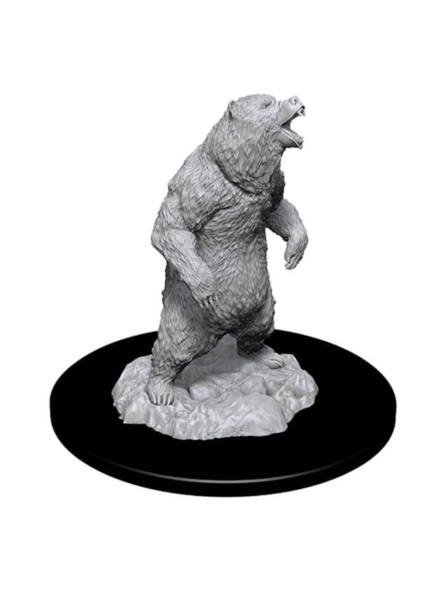 Wizkids Deep Cuts Unpainted Miniatures Grizzly (Wave 7)