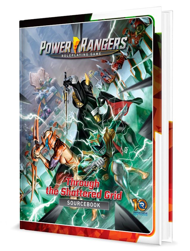 Power Rangers Roleplaying Game Through The Shattered Grid Sourcebook