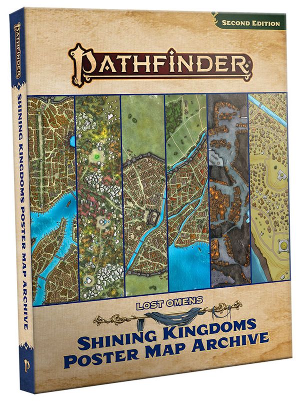Pathfinder RPG Shining Kingdoms Poster Map Archive