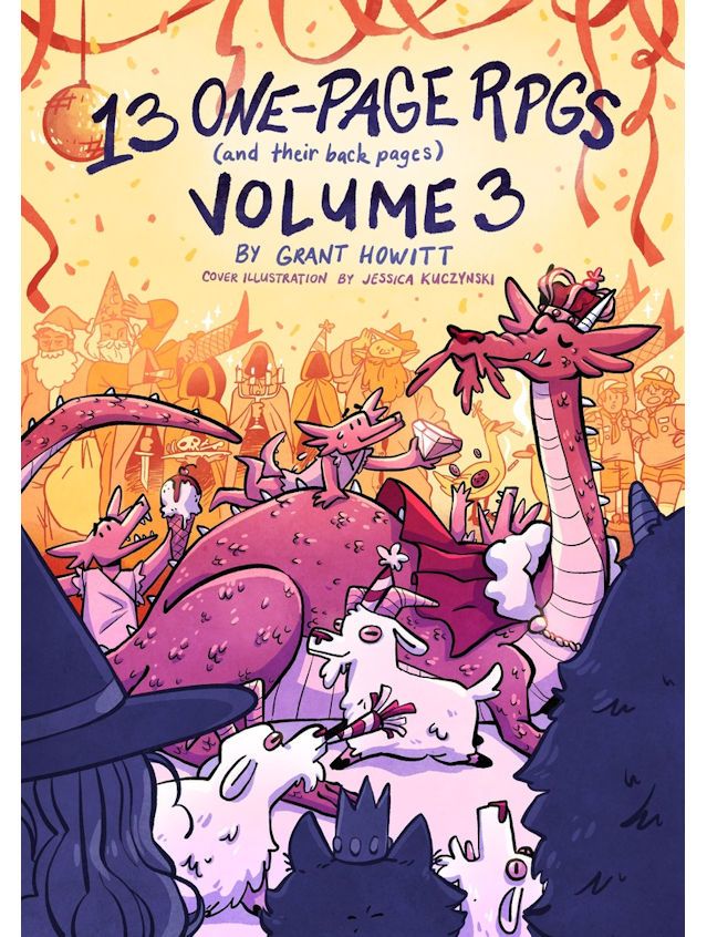 One-Page RPGs Grant Howitts One Pagers Volume 3