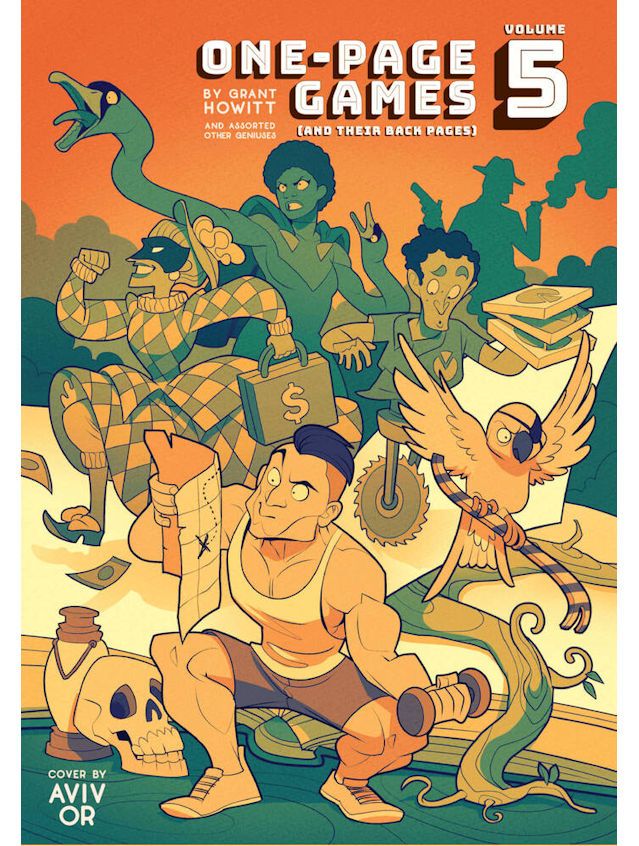 One-Page RPGs Grant Howitts One Pagers Volume 5