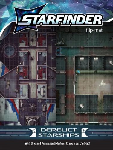Starfinder RPG Flip-Mat Derelict Starships Starfinder RPG Flip-Mat Derelict Starships