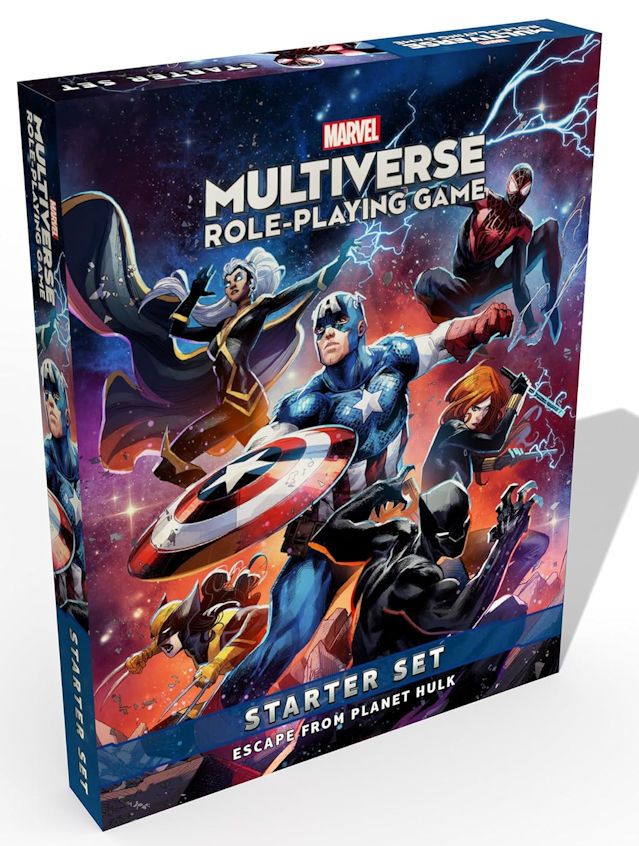 thumbnail image 2 of Marvel Multiverse RPG: Escape From Planet Hulk - Starter Kit By Asmodee (Brand New) 2 of 4