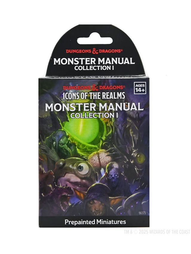 Dungeons & Dragons Icons Of The Realms Monster Manual Collection 1 Booster Pack
