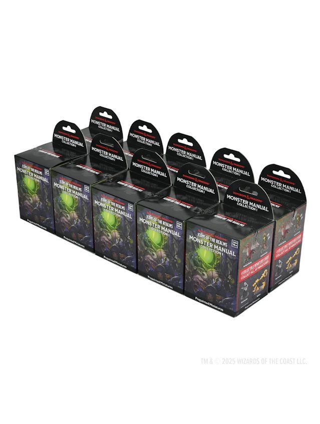 Dungeons & Dragons Icons Of The Realms Monster Manual Collection 1 10 ct. Booster Brick