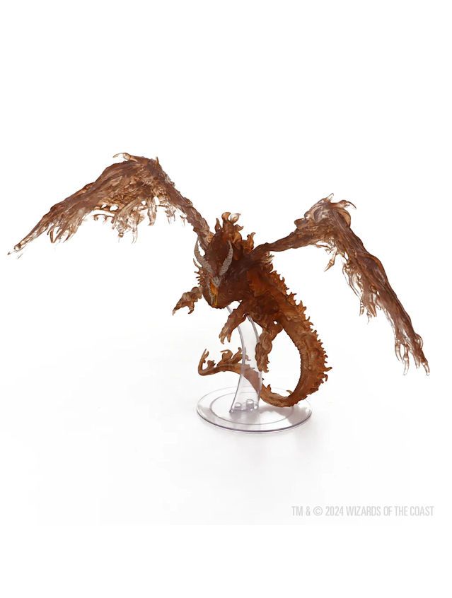Dungeons & Dragons Icons Of The Realms Red Ghost Dragon