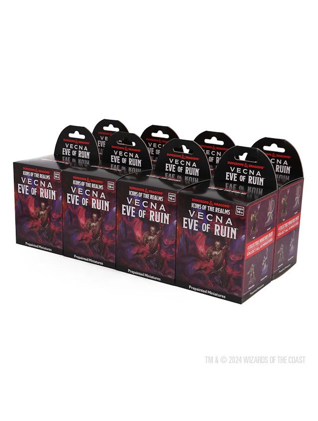 Dungeons & Dragons Icons Of The Realms Vecna Eve Of Ruin 8 ct. Booster Brick