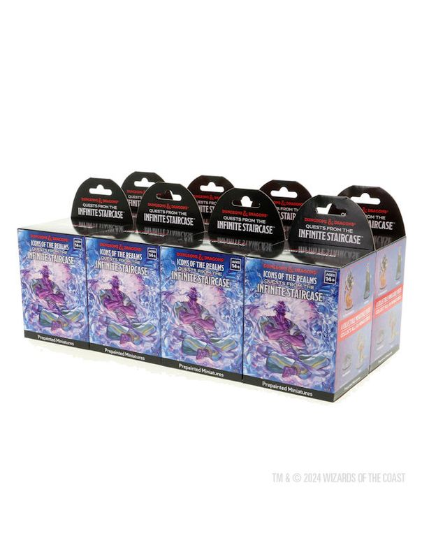 Dungeons & Dragons Icons Of The Realms Infinite Staircase 8 ct. Booster Brick