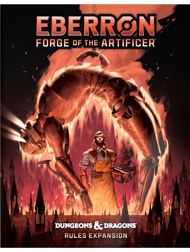 Dungeons & Dragons Eberron Forge Of The Artificer Rules Expansion Alternative Cover
