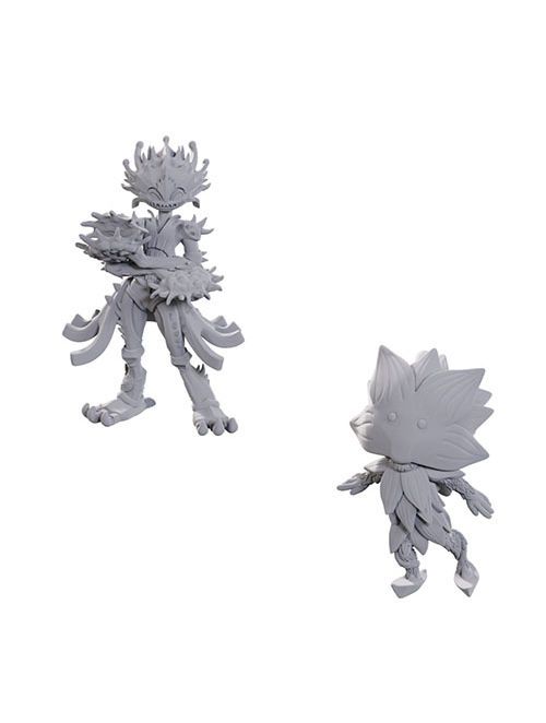 Pathfinder Battles Deep Cuts Unpainted Miniatures Lotus Leshy And Flytrap Leshy