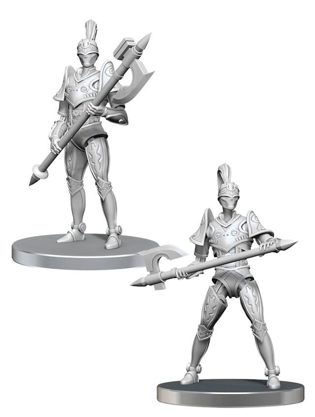 Pathfinder Battles Deep Cuts Unpainted Miniatures Clockwork Warriors