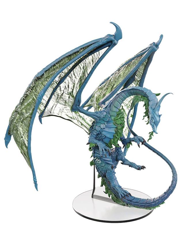 Dungeons & Dragons Icons Of The Realms Premium Figure Adult Moonstone Dragon