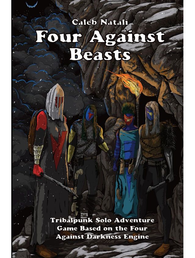 Four Against Beasts Tribalpunk Solo Adventure Game