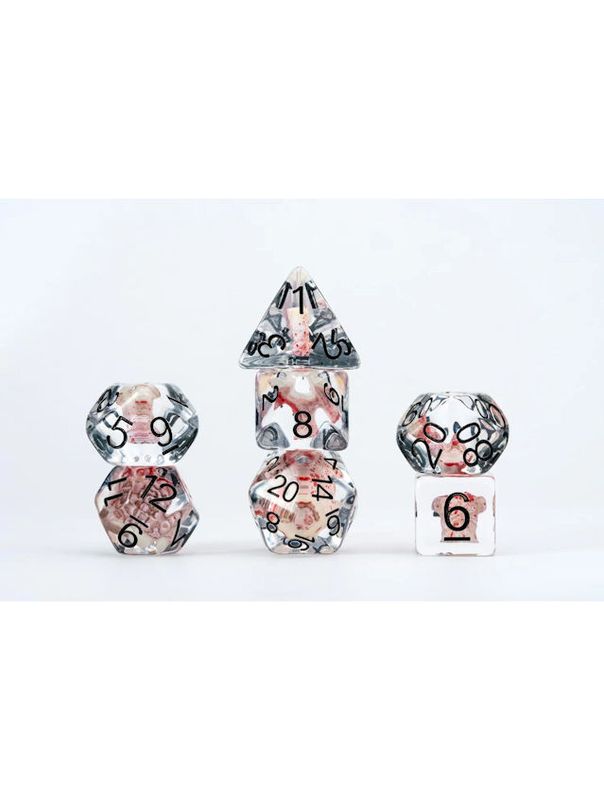 The Walking Dead Dismembered Zombie Resin Poly Dice Set