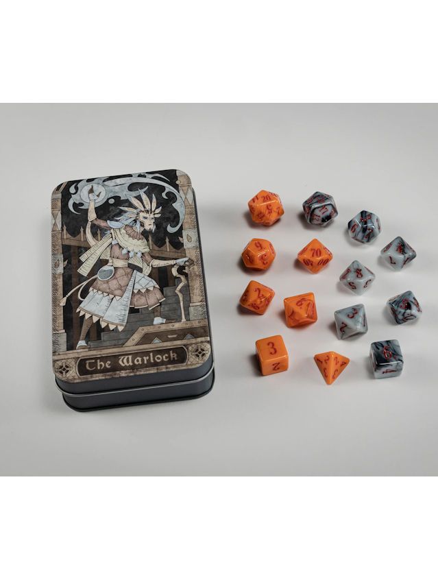 Character Class Classic Dice Set The Warlock