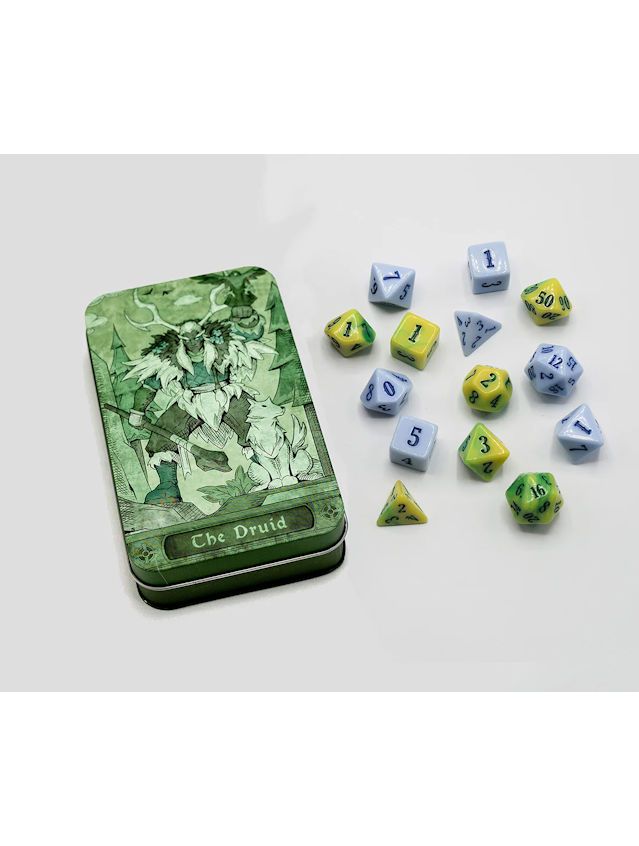 Character Class Classic Dice Set The Druid