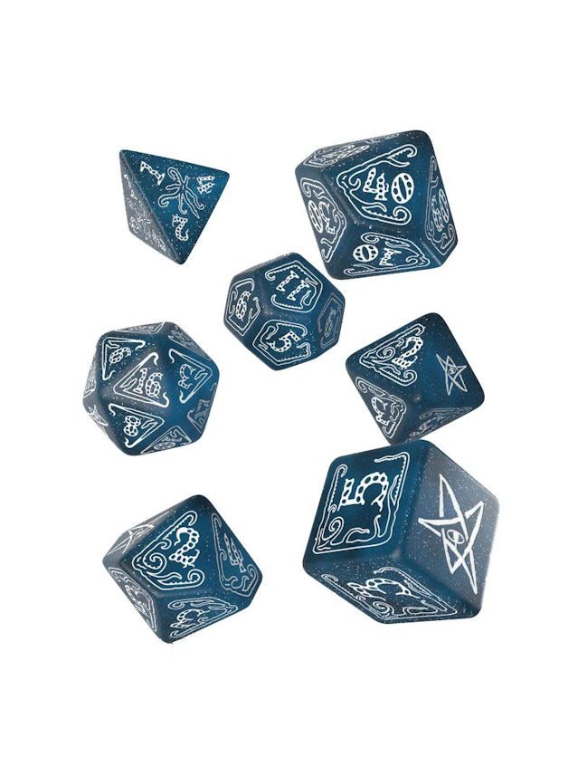 Call Of Cthulhu Abyssal & White Dice Set