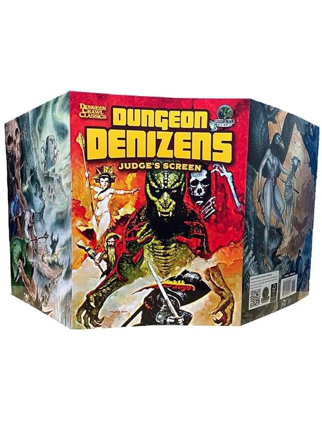 Dungeon Crawl Classics Dungeon Denizens Game Master Screen