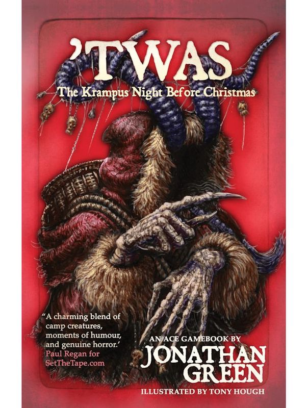 'TWAS The Krampus Night Before Christmas (Hardback)