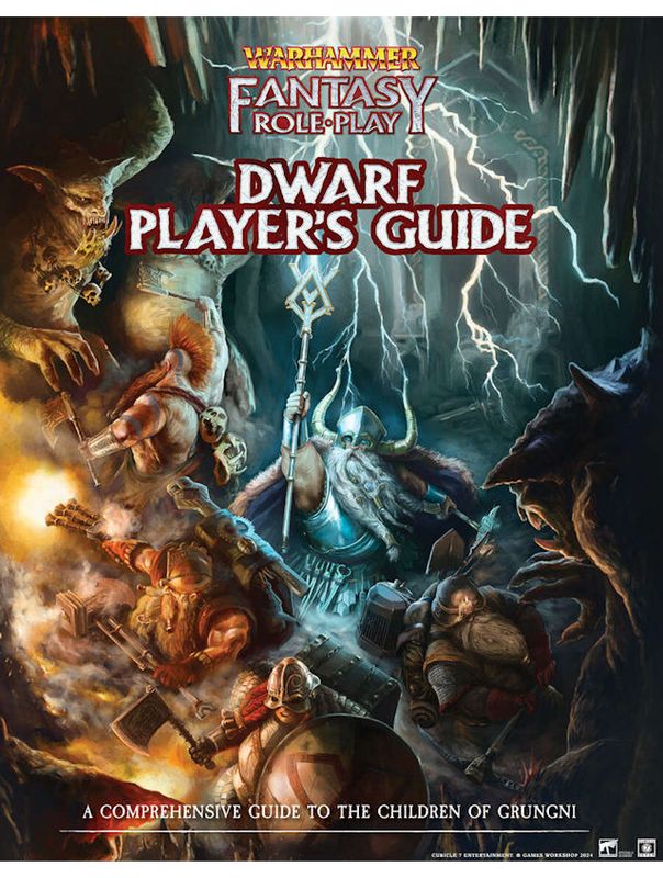 Warhammer Fantasy Roleplay RPG Dwarf Player's Guide